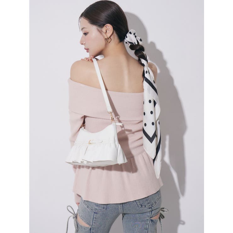 フリルデザインハンドバッグ | RESEXXY | 詳細画像13 