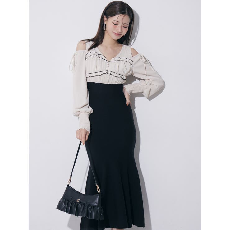 フリルデザインハンドバッグ | RESEXXY | 詳細画像15 