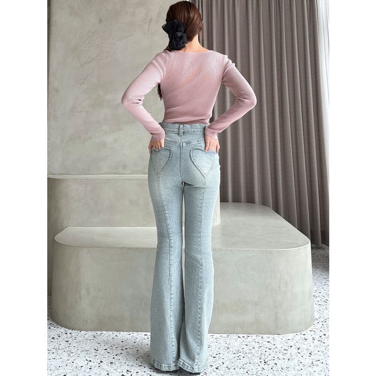 ハートポケットデニムパンツ | RESEXXY | 詳細画像15 