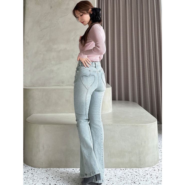 ハートポケットデニムパンツ | RESEXXY | 詳細画像16 