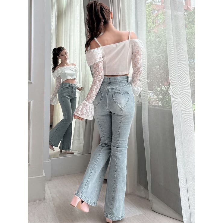 ハートポケットデニムパンツ | RESEXXY | 詳細画像29 