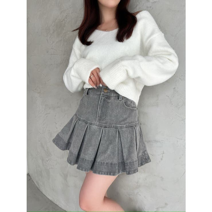 ボリュームフリルデニムスカート | RESEXXY | 詳細画像2 