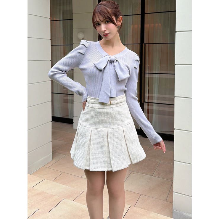 ボウタイニットトップス | RESEXXY | 詳細画像11 