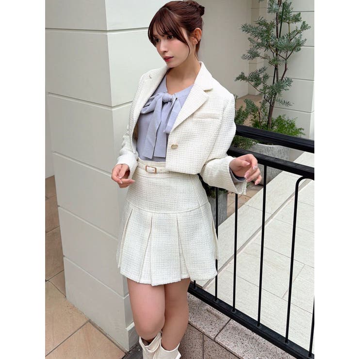 ボウタイニットトップス | RESEXXY | 詳細画像15 