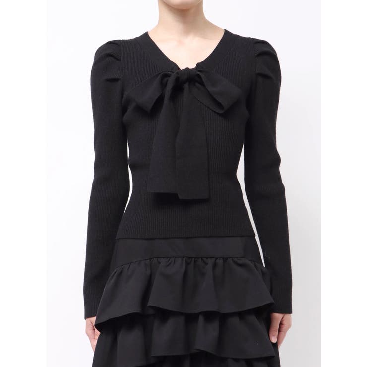 ボウタイニットトップス | RESEXXY | 詳細画像17 