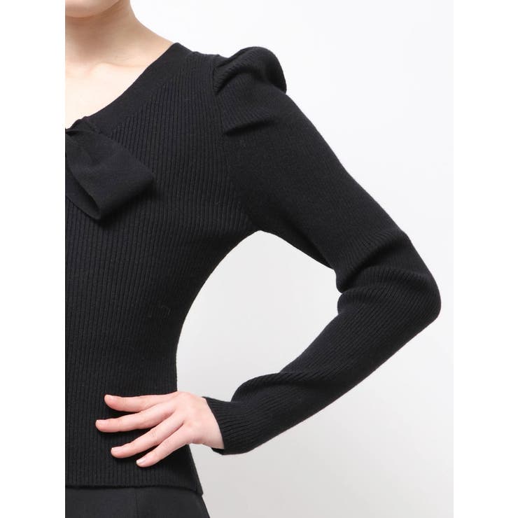 ボウタイニットトップス | RESEXXY | 詳細画像21 