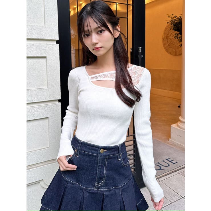 レースコンビニットプルオーバー | RESEXXY | 詳細画像15 