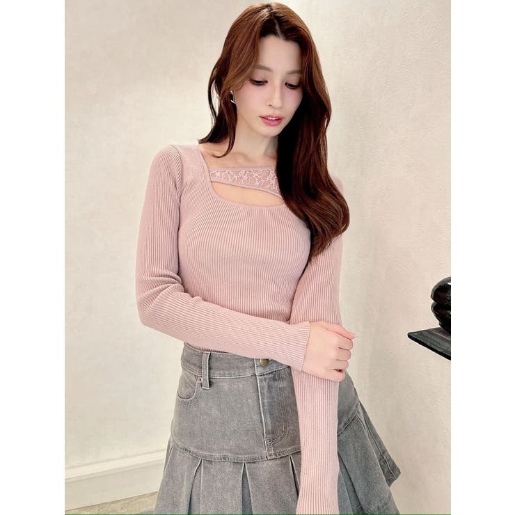 レースコンビニットプルオーバー | RESEXXY | 詳細画像20 