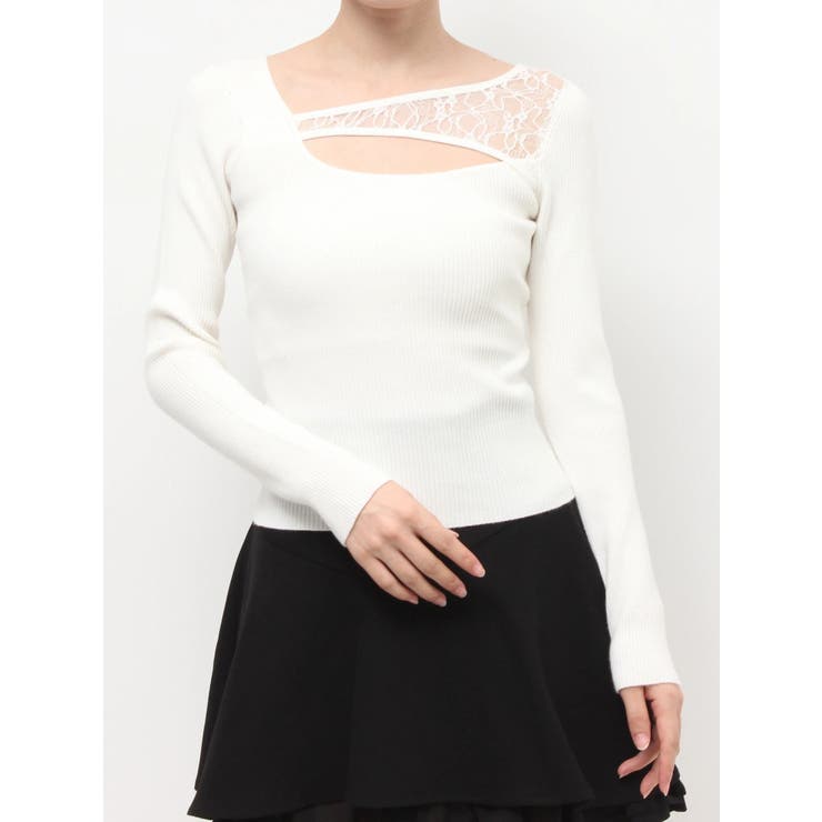 レースコンビニットプルオーバー | RESEXXY | 詳細画像34 