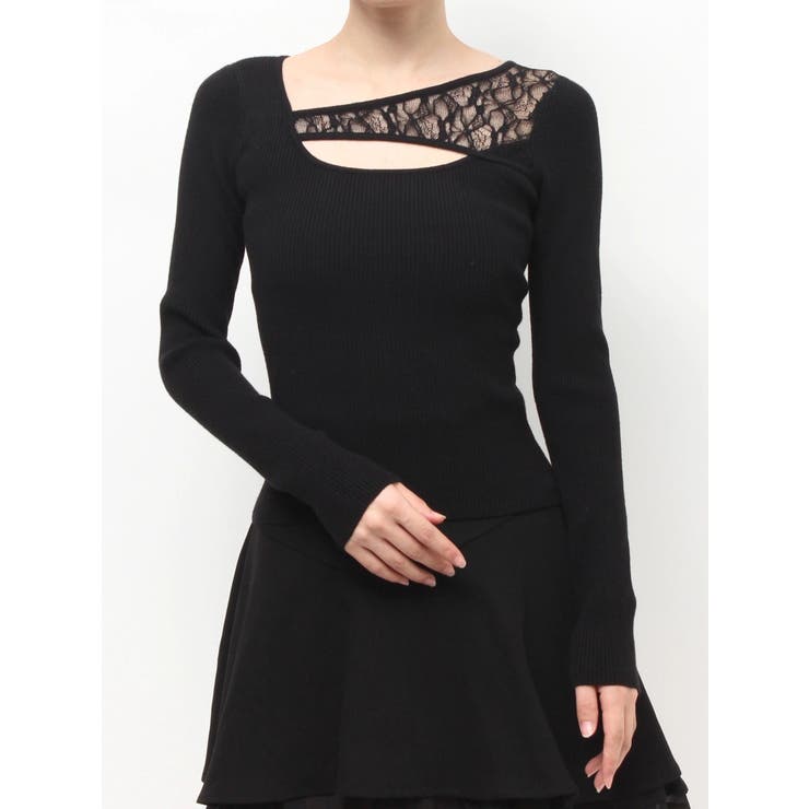 レースコンビニットプルオーバー | RESEXXY | 詳細画像35 