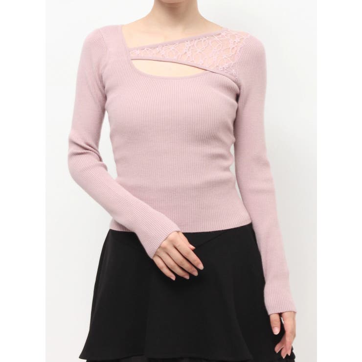 レースコンビニットプルオーバー | RESEXXY | 詳細画像36 