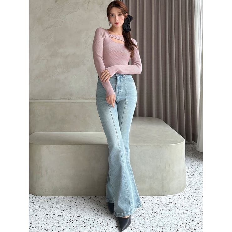 レースコンビニットプルオーバー | RESEXXY | 詳細画像6 