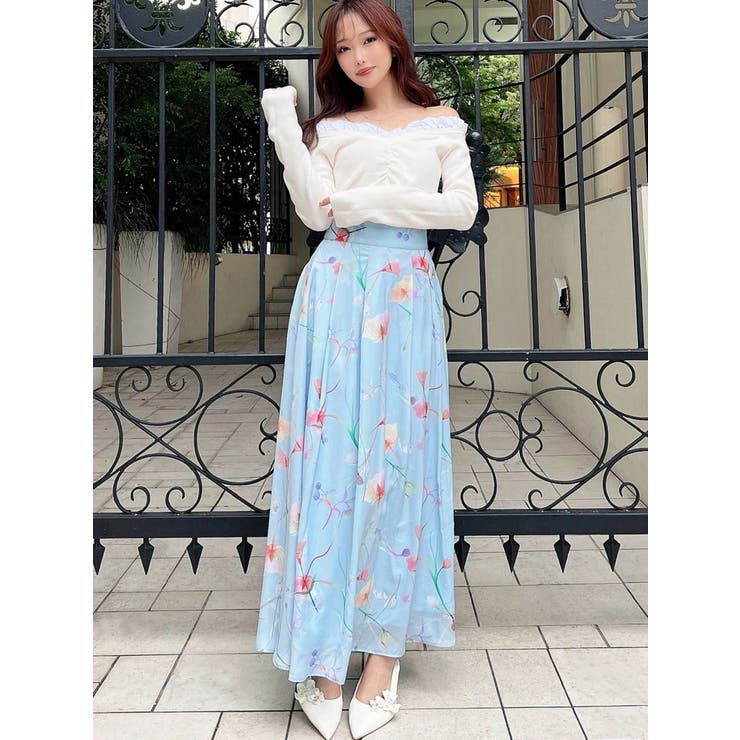 ホイップフリルVネックニット | RESEXXY | 詳細画像17 