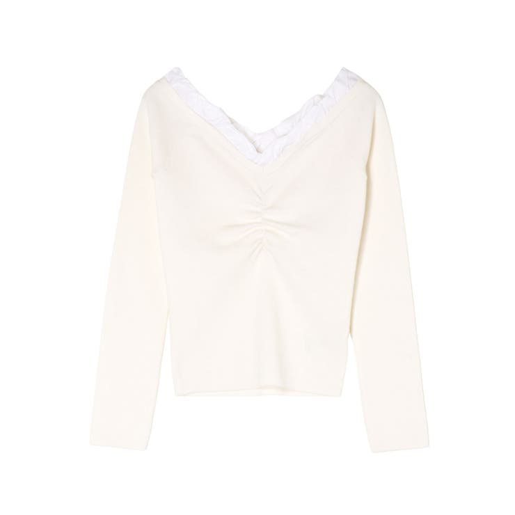 ホイップフリルVネックニット | RESEXXY | 詳細画像36 