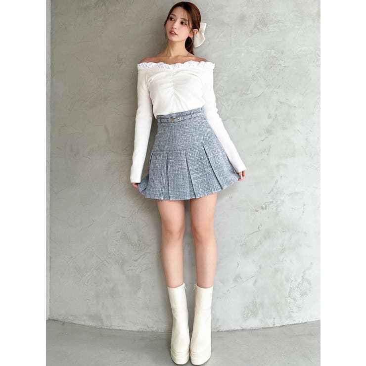 ホイップフリルVネックニット | RESEXXY | 詳細画像8 