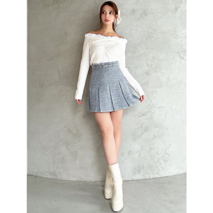 ホイップフリルVネックニット | RESEXXY | 詳細画像9 