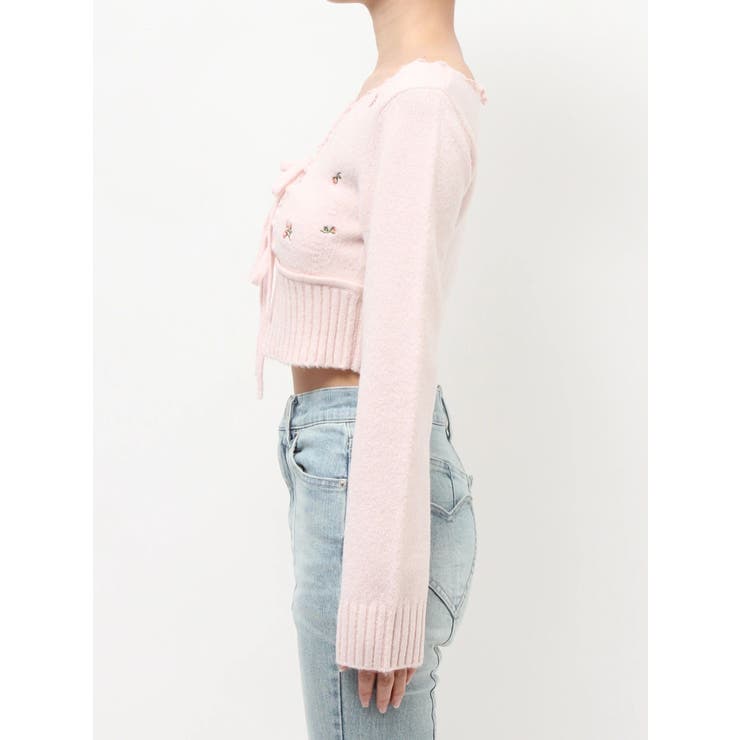 フラワーエンブロイダリーニットトップス | RESEXXY | 詳細画像19 