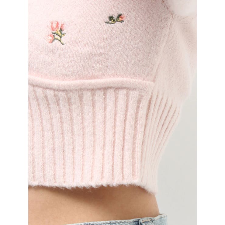 フラワーエンブロイダリーニットトップス | RESEXXY | 詳細画像23 