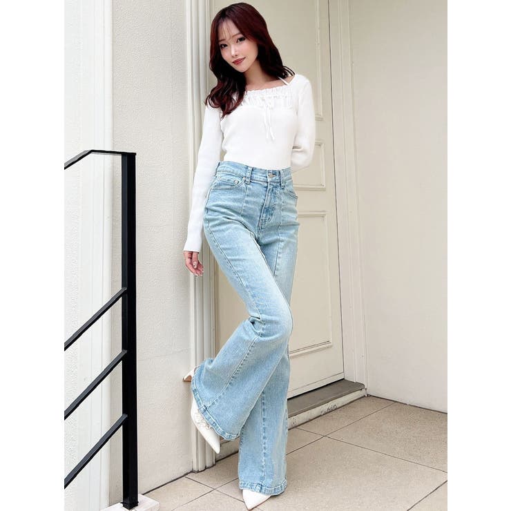 バストデザインニットトップス | RESEXXY | 詳細画像14 