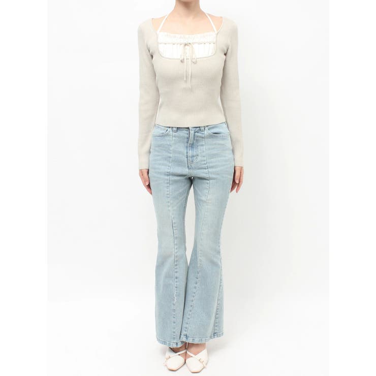 バストデザインニットトップス | RESEXXY | 詳細画像24 