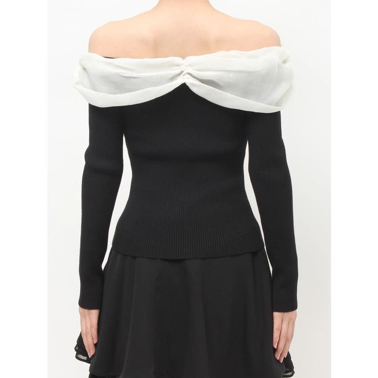 フロントリボンリブニットトップス | RESEXXY | 詳細画像16 