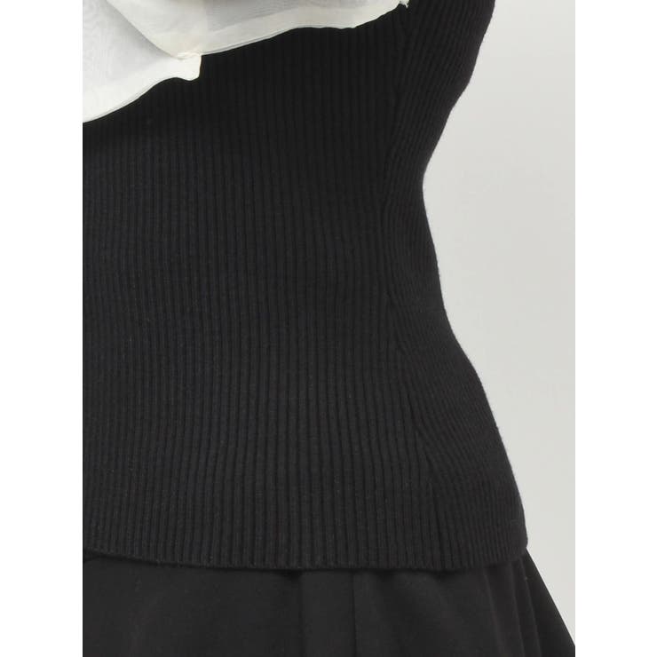 フロントリボンリブニットトップス | RESEXXY | 詳細画像19 