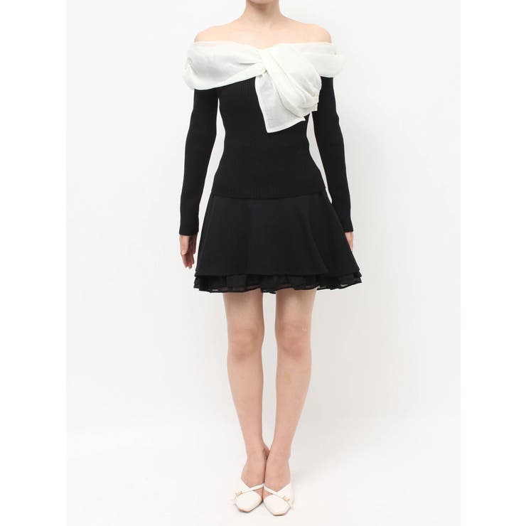 フロントリボンリブニットトップス | RESEXXY | 詳細画像21 