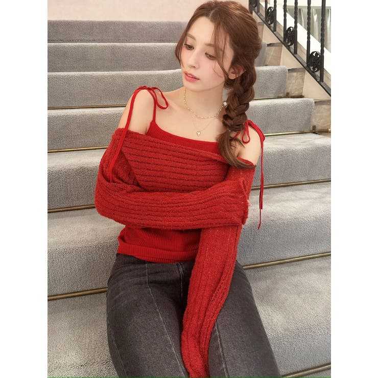 レイヤードニットトップス | RESEXXY | 詳細画像18 