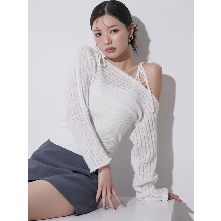 レイヤードニットトップス | RESEXXY | 詳細画像26 