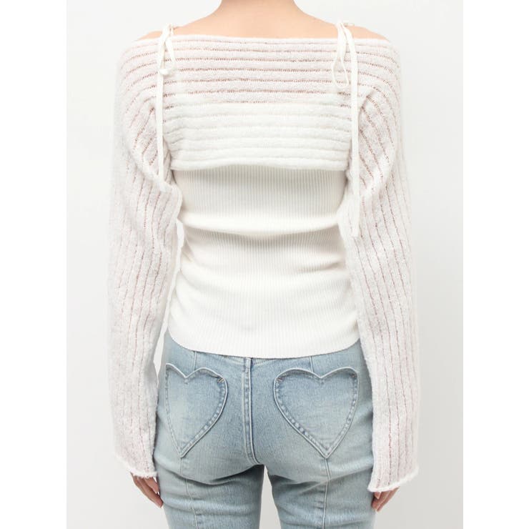 レイヤードニットトップス | RESEXXY | 詳細画像32 