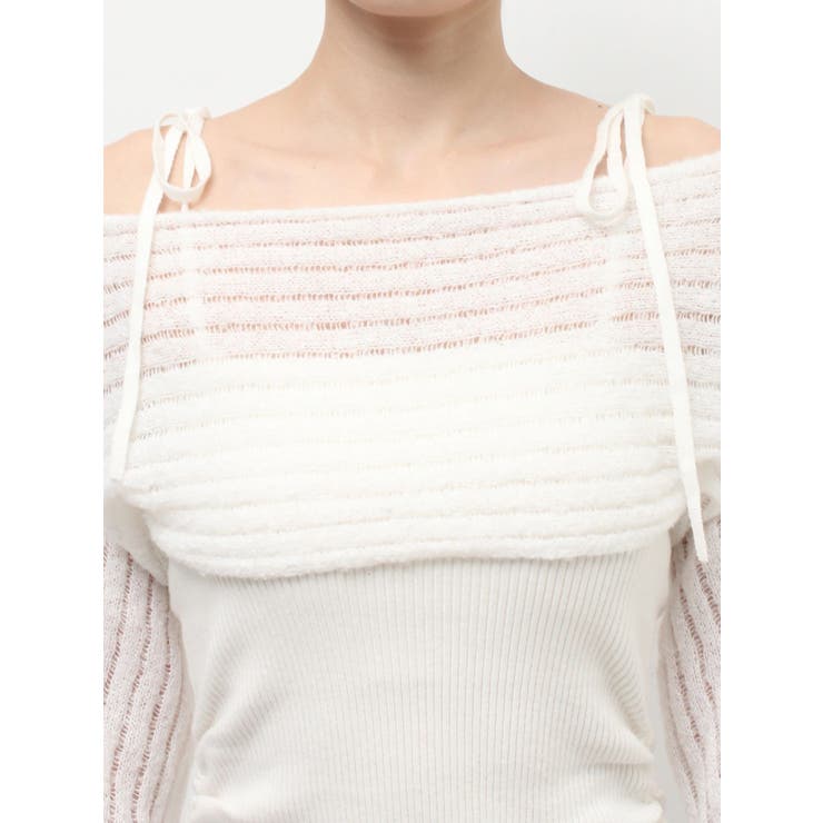 レイヤードニットトップス | RESEXXY | 詳細画像33 