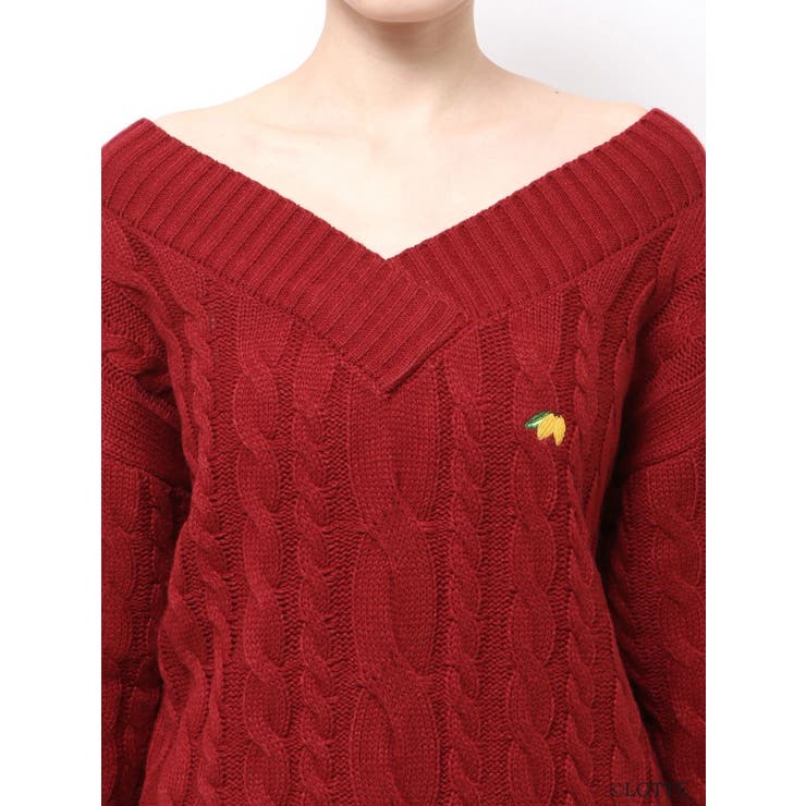 【Ghana】ケーブルルーズニットチュニック | RESEXXY | 詳細画像20 