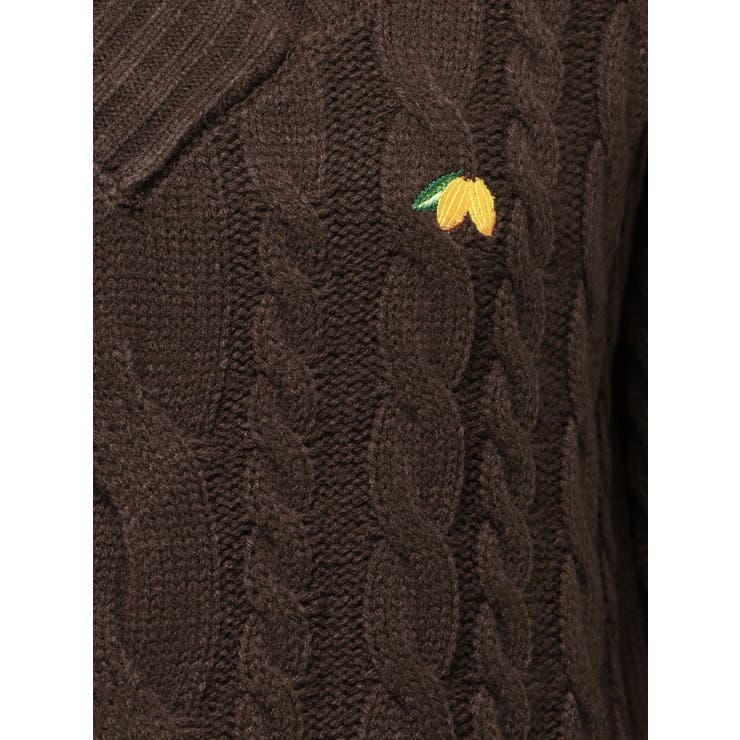 【Ghana】ケーブルルーズニットチュニック | RESEXXY | 詳細画像25 