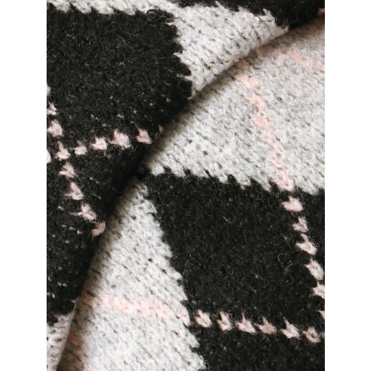 アーガイルタートルニットトップス | RESEXXY | 詳細画像25 