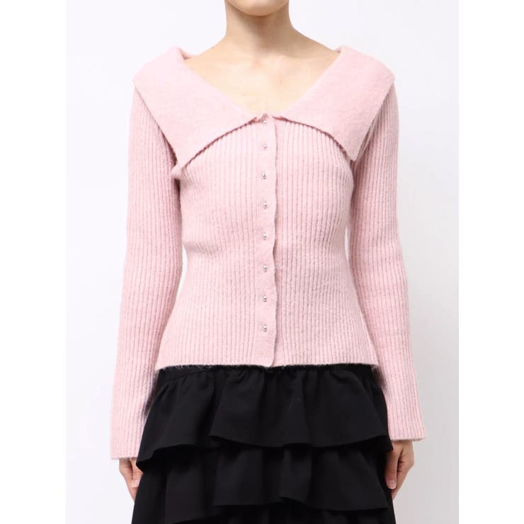 ビッグカラーニットトップス | RESEXXY | 詳細画像15 