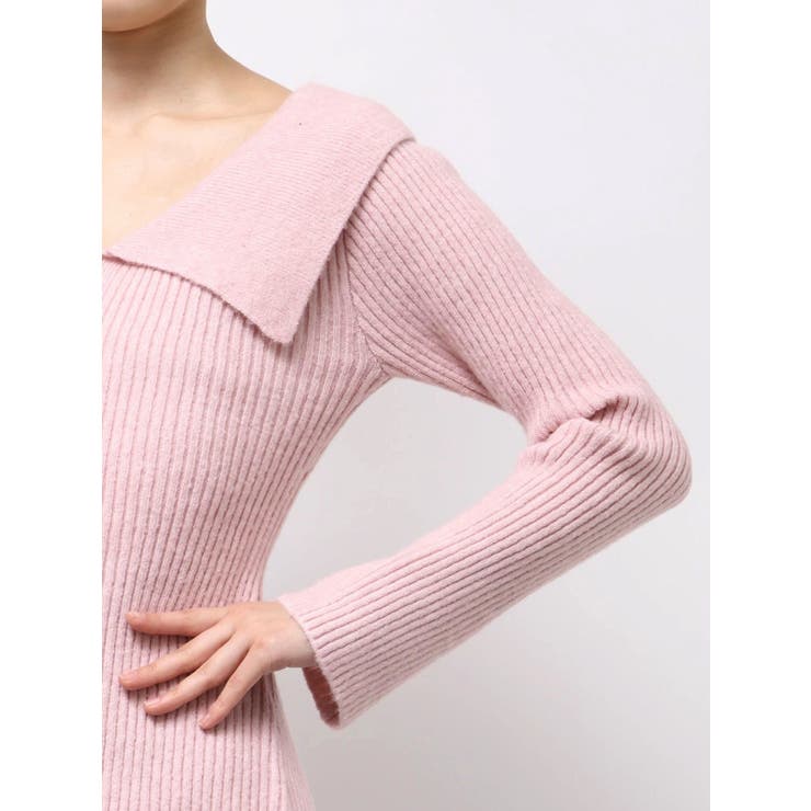 ビッグカラーニットトップス | RESEXXY | 詳細画像19 