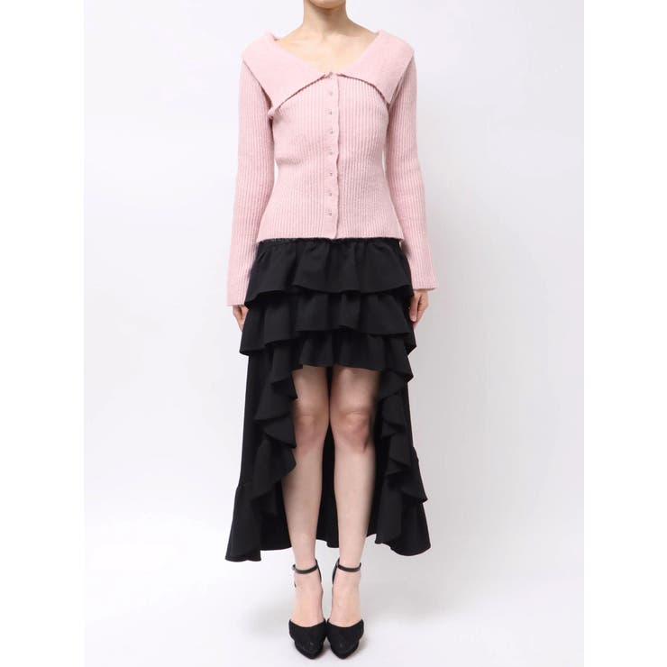 ビッグカラーニットトップス | RESEXXY | 詳細画像22 