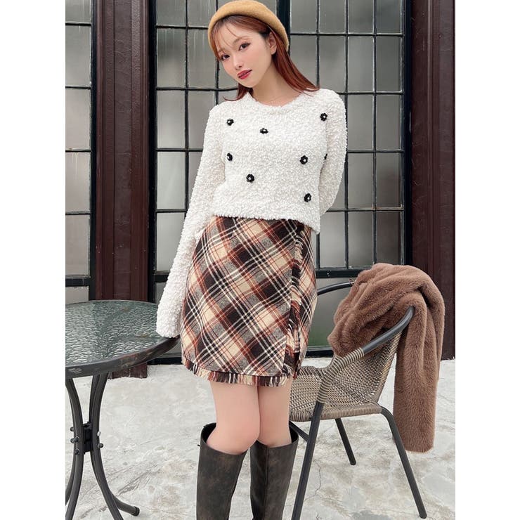 シャツドッキングニットトップス | RESEXXY | 詳細画像19 