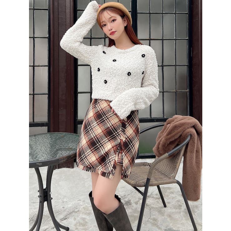 シャツドッキングニットトップス | RESEXXY | 詳細画像20 