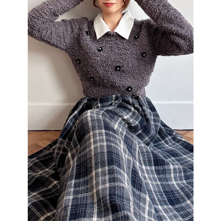 シャツドッキングニットトップス | RESEXXY | 詳細画像23 