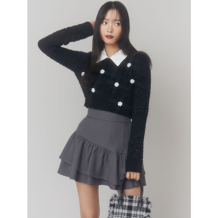 シャツドッキングニットトップス | RESEXXY | 詳細画像27 