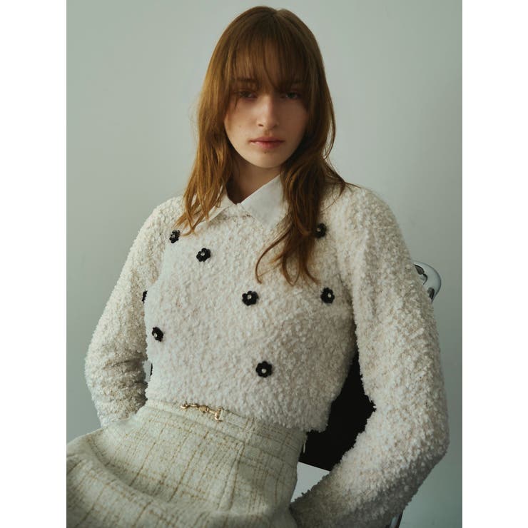 シャツドッキングニットトップス | RESEXXY | 詳細画像28 