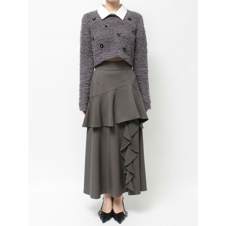 シャツドッキングニットトップス | RESEXXY | 詳細画像38 