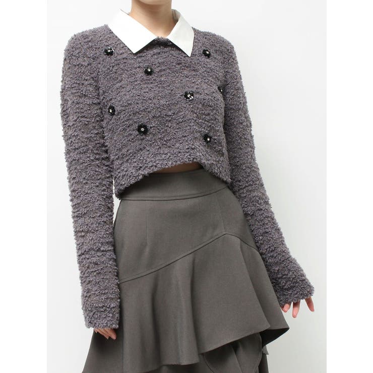 シャツドッキングニットトップス | RESEXXY | 詳細画像43 