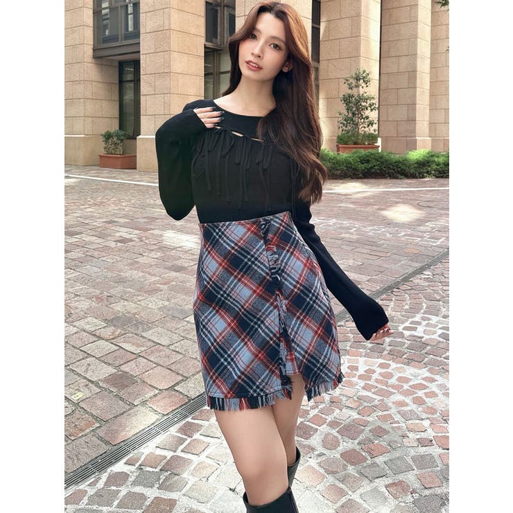 リボンデザインニットトップス | RESEXXY | 詳細画像12 