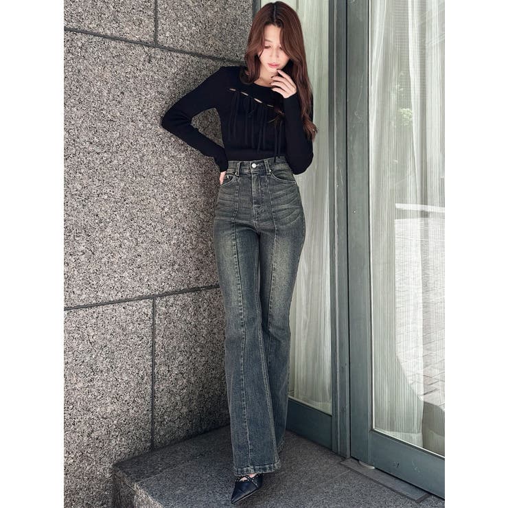 リボンデザインニットトップス | RESEXXY | 詳細画像18 