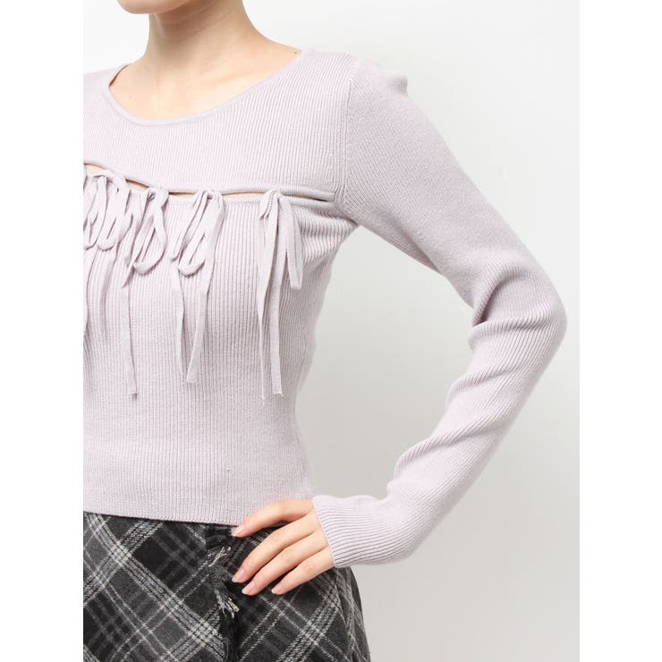 リボンデザインニットトップス | RESEXXY | 詳細画像29 