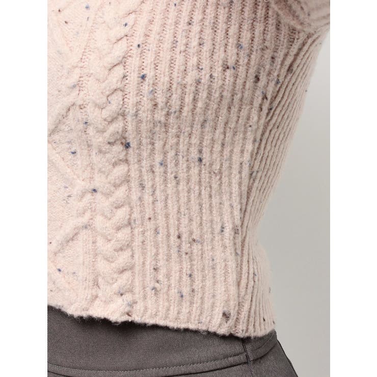 ケーブルニットレイヤードトップス | RESEXXY | 詳細画像24 