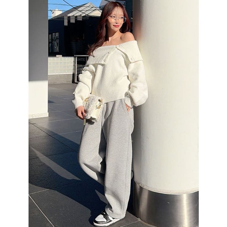 ビックカラーチョーカーニットトップス | RESEXXY | 詳細画像4 