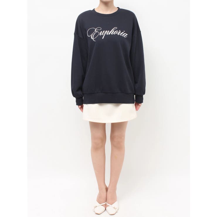 エンブロイダリーロゴスウェットトップス | RESEXXY | 詳細画像23 